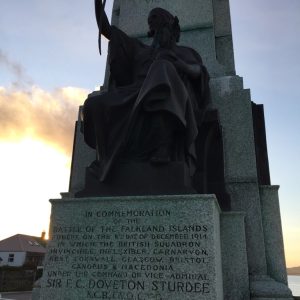 The Battle of the Falklands Memorial