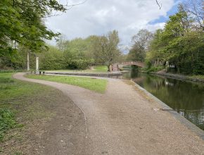 Birmingham Canalside path