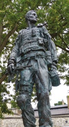 Irish Guards Statue