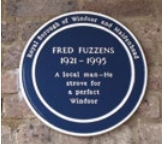 Fuzzens' Blue Plaque