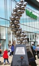 The 60 Spheres Diamond Jubilee Monument
