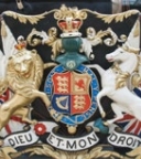 Queen Victoria's Coat of Arms adorned on the Train