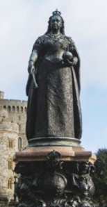 The Bronze Statue of Queen Victoria