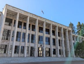 Parliament House (East facing main entry), January 2025